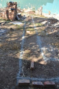 Marked out foundation1