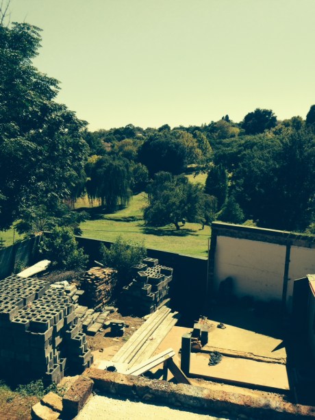 Looking almost due north.