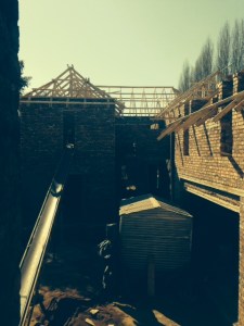 House and guest suite over garage, taken from the driveway.