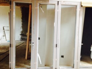 Stacking doors delivered