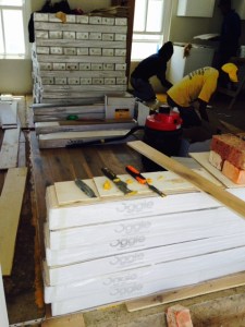 Cottage Flooring going in.