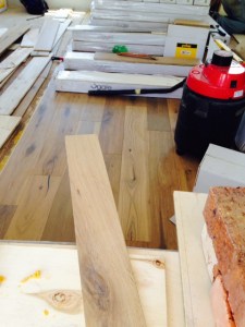 Flooring looking good.