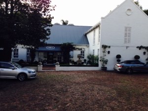 Abbey House from the Driveway.