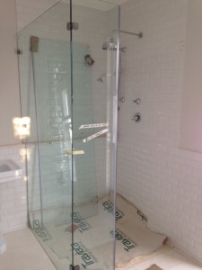 Main bathroom shower.