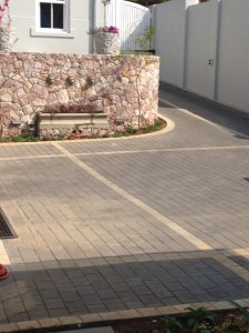 Water feature functioning at last.