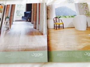 Magazine Advertisement for Oggie Floors.